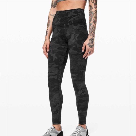 Lululemon Align Pant 28" Incognito Camo Multi Grey - Picture 3 of 8